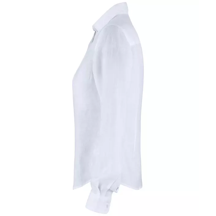 Cutter & Buck Summerland Modern fit dame hørskjorte, Hvid, large image number 3