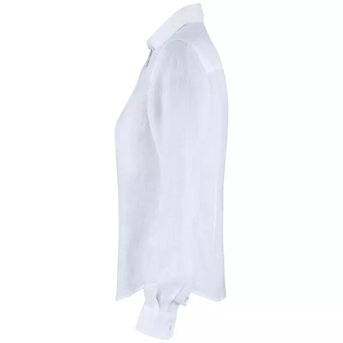 Cutter & Buck Summerland Modern fit dame hørskjorte, Hvid, large image number 3