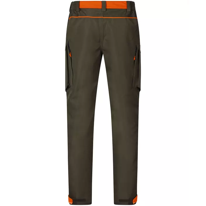 Seeland Venture trousers, Pine Green/Hi-Vis Orange, large image number 2