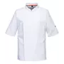 Portwest stretch Mesh Air short-sleeved chef jacket, White