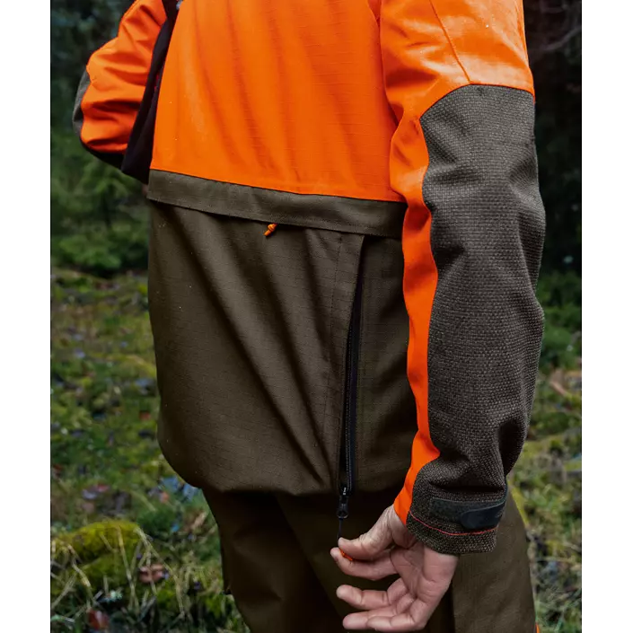 Seeland Venture Rover jacket, Hi-Vis Orange/Pine Green, large image number 8