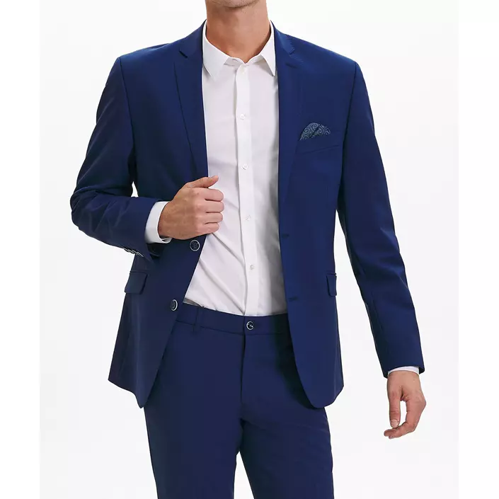 Sunwill Bistretch Modern fit blazer, Indigo Blue, large image number 1