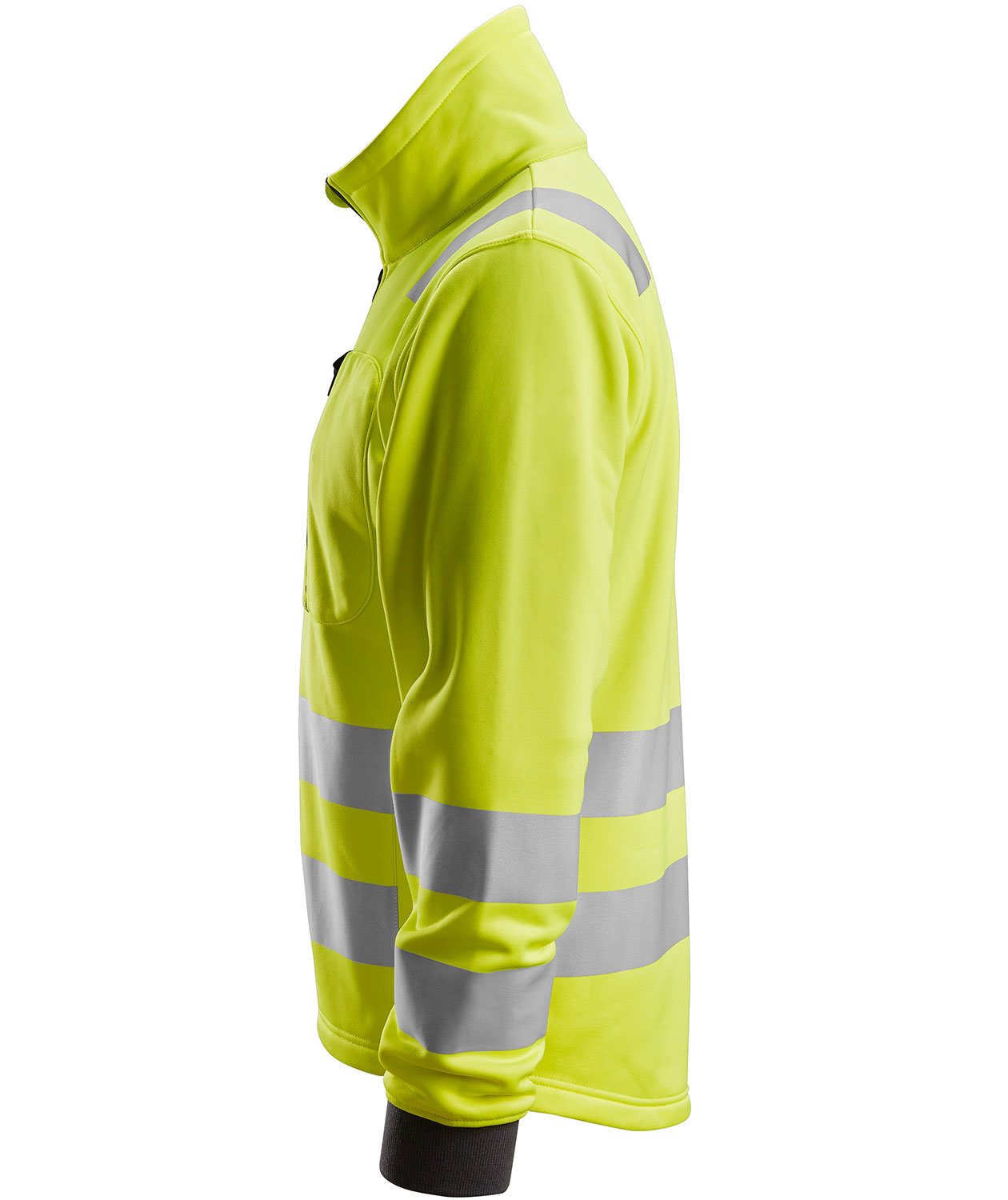 Snickers AllroundWork fleecejakke 8036, Hi-Vis&nbsp;Gul, large image number 3