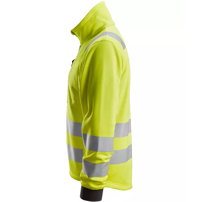 Snickers AllroundWork fleece jacket 8036, Hi-Vis Yellow, large image number 3