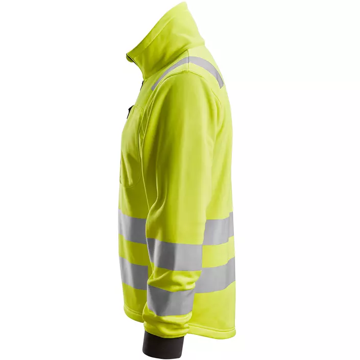 Snickers AllroundWork fleece jacket 8036, Hi-Vis Yellow, large image number 3