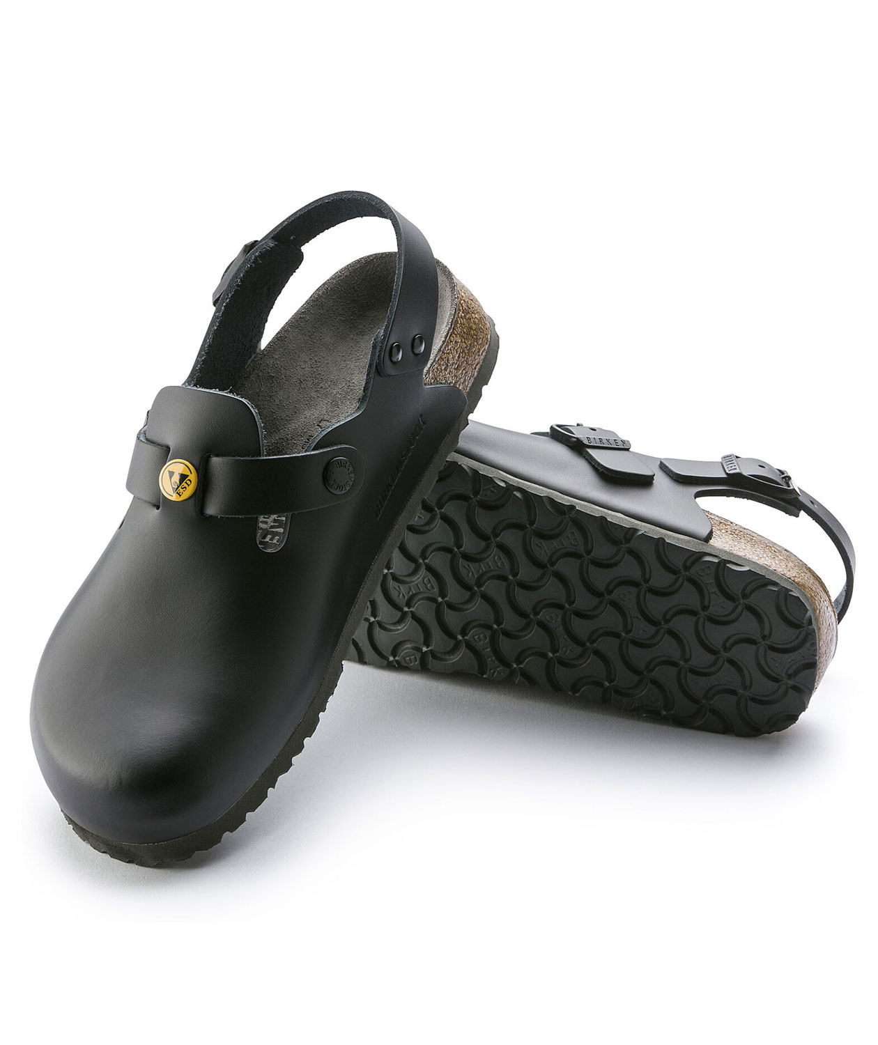 Birkenstock Tokio ESD Regular Fit sandaler, Svart