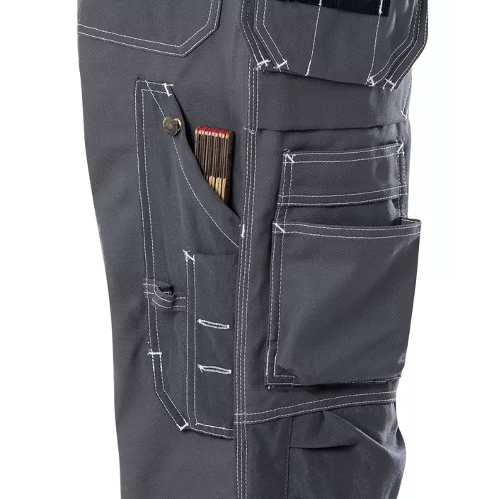 Fristads craftsman trousers 265K, Dark Grey, large image number 2