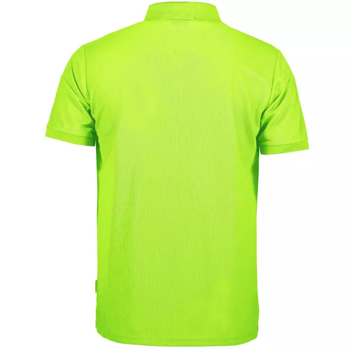 GEYSER funksjonell polo T-skjorte, Limegrønn, large image number 2
