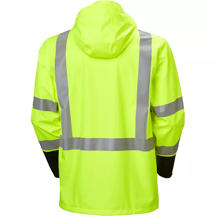 Helly Hansen Addvis regnjacka, Varsel Gul/Ebony, large image number 2