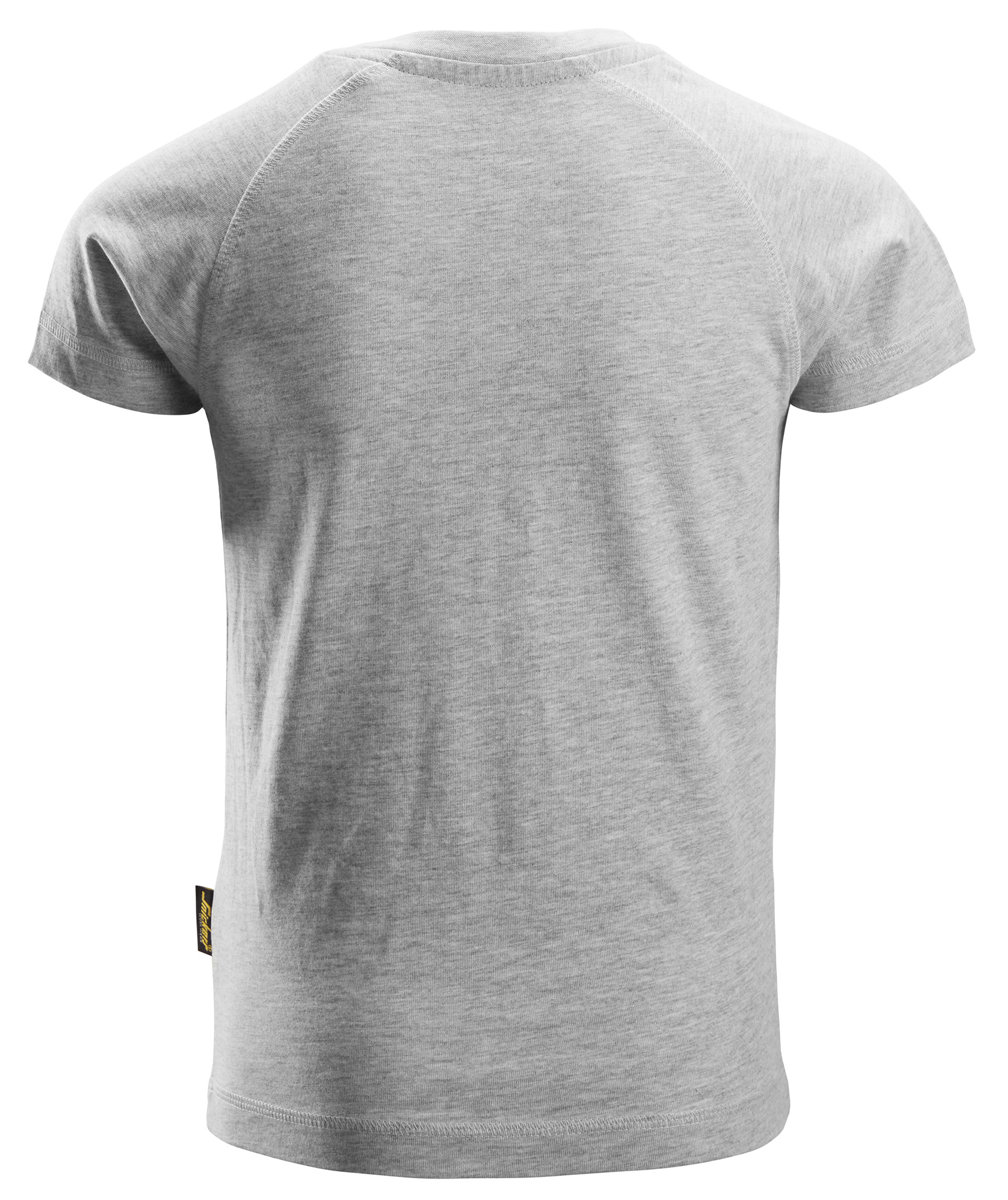 Snickers logo T-shirt 7514 til b&oslash;rn, Lys gr&aring;meleret, large image number 2