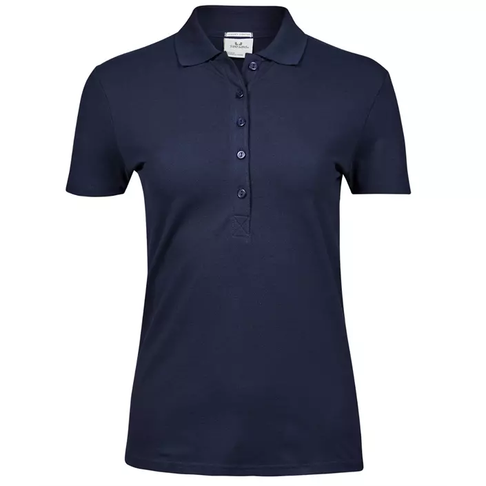 Tee Jays Luxury Stretch dame polo T-skjorte, Navy, large image number 0