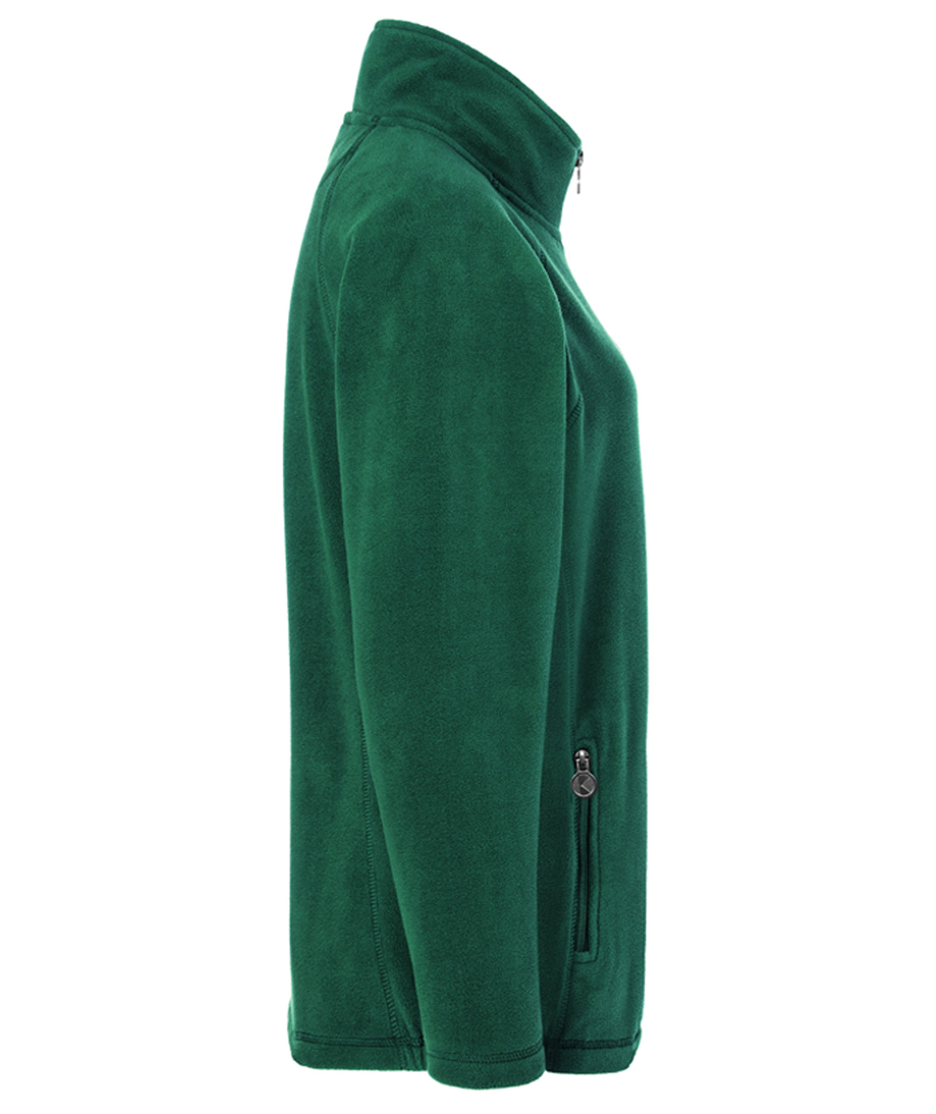 Karlowsky dame fleecejakke, Forest green, large image number 3
