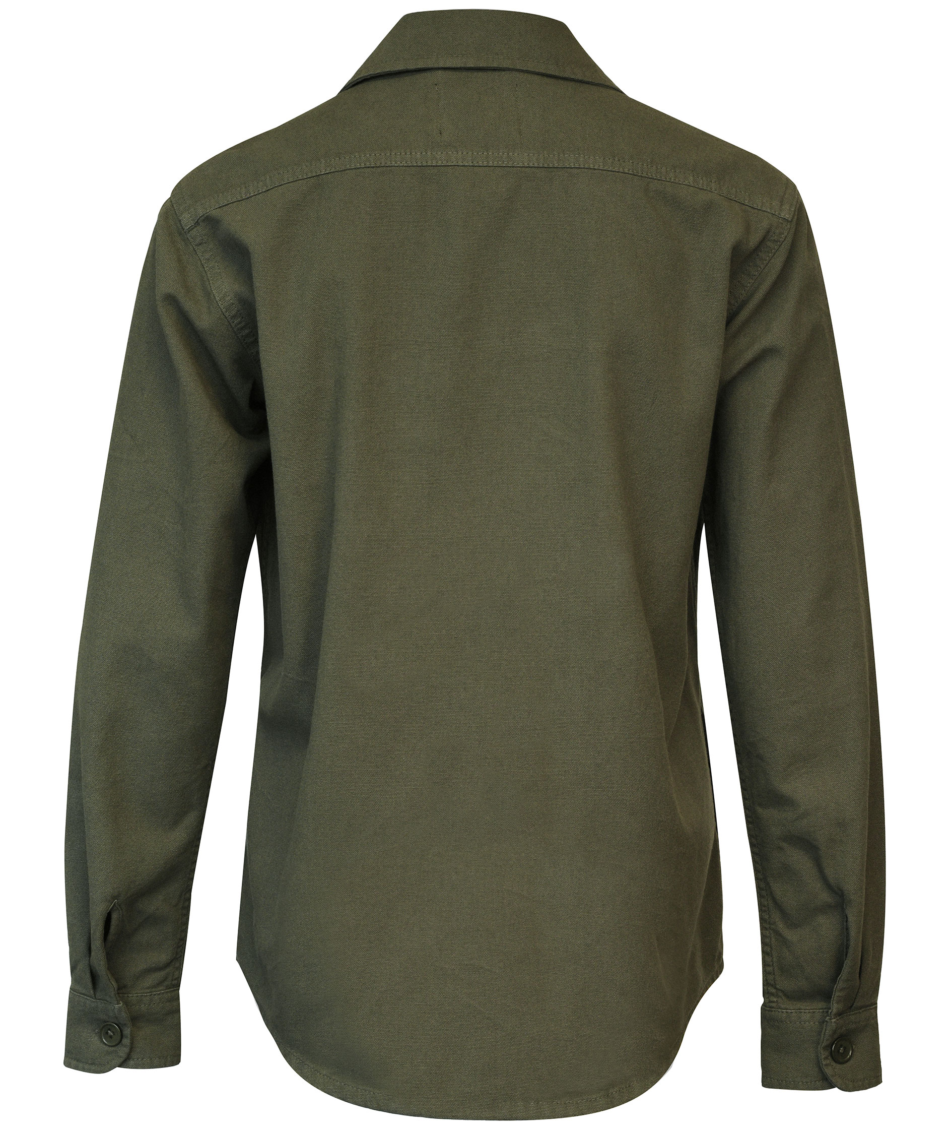 Nimbus Napa canvas overshirt, Ljus Olivgr&ouml;n