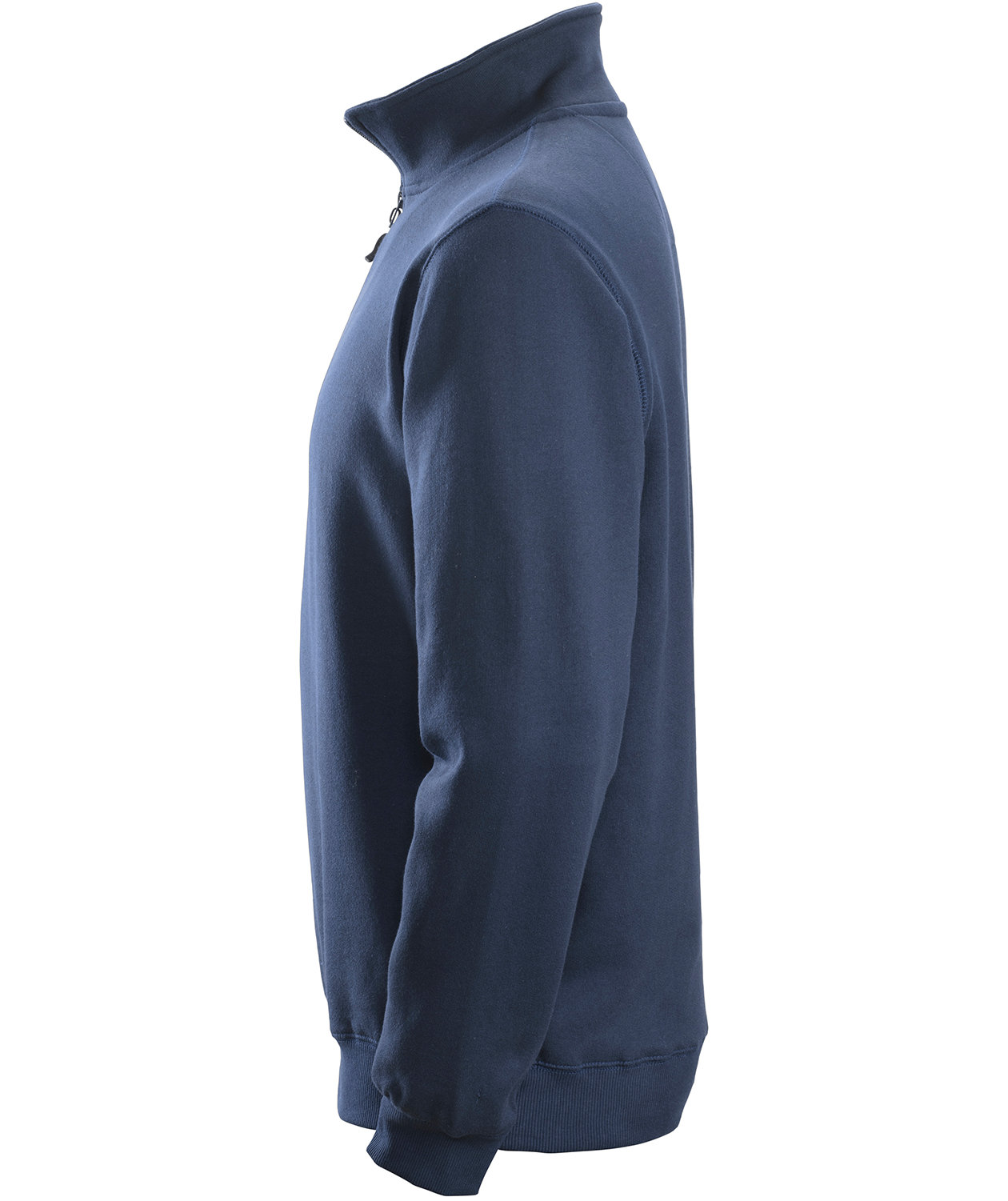 Snickers sweatshirt med kort lynl&aring;s 2818, Marine, large image number 2