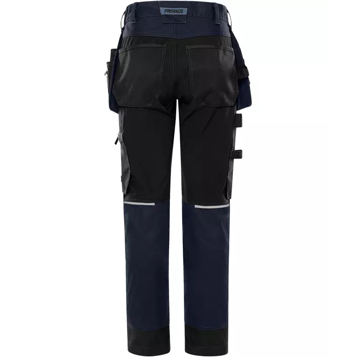 Fristads women's craftsman trousers 2901 GWM, Dark Marine Blue, large image number 1