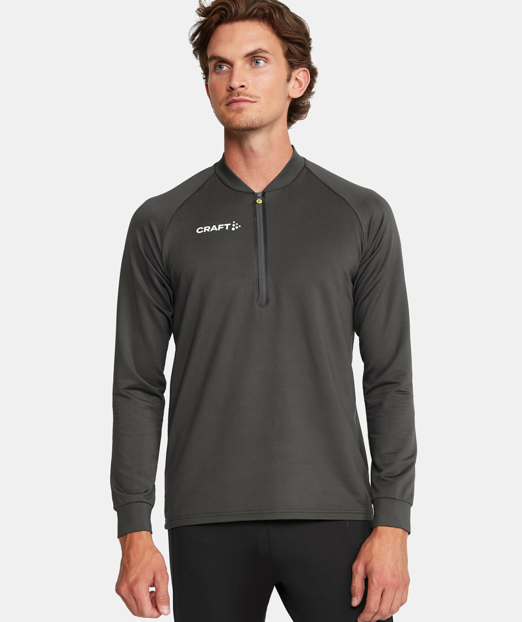 Craft Extend halfzip tr&auml;ningstr&ouml;ja, Asphalt, large image number 5