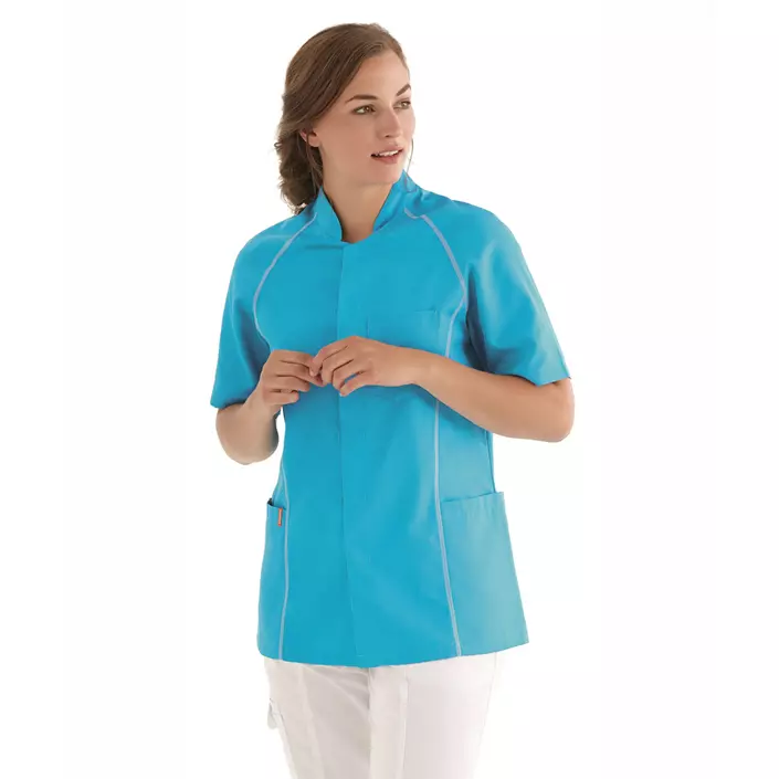 Kentaur short-sleeved  shirt, Turquoise, large image number 1
