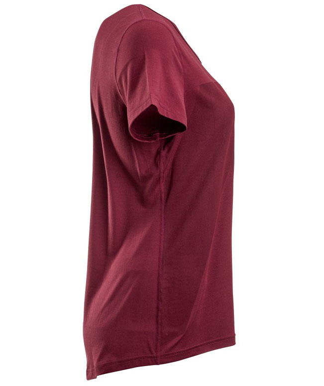 Kramp Active dame T-shirt, M&oslash;rker&oslash;d, large image number 2