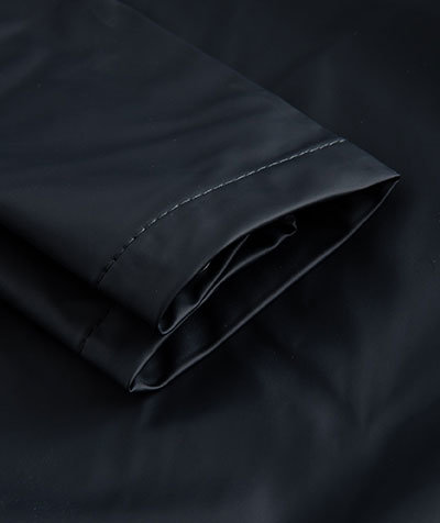 Lyngs&oslash;e PU raincoat, Marine Blue, large image number 4