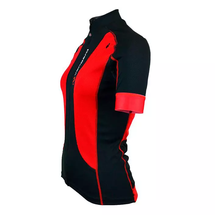 Vangàrd Bike women's short-sleeved jersey, Black/Red, large image number 1