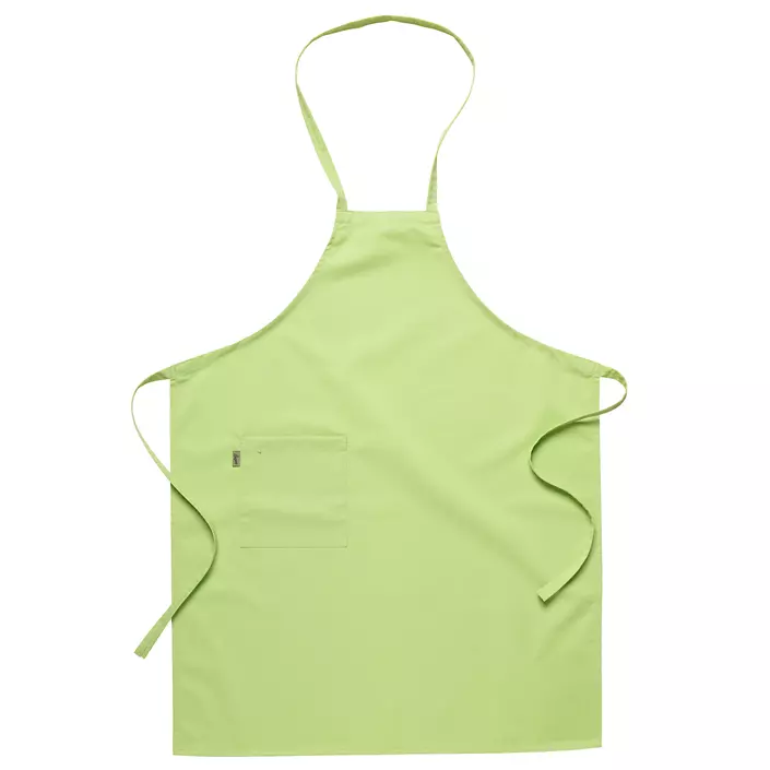 Segers Junior brystlommeforkle med lomme, Eplegrønn, large image number 0