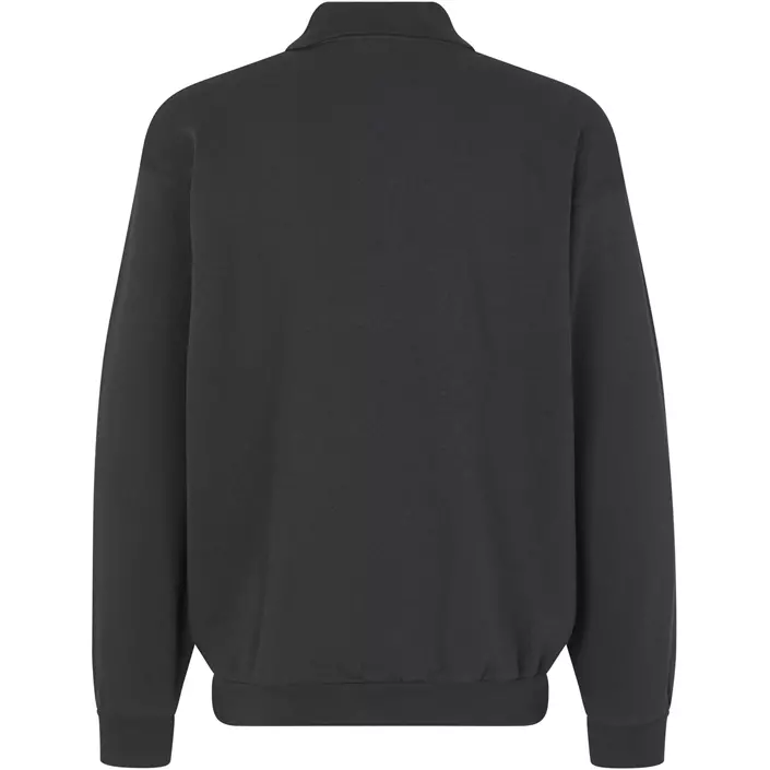 ID Game long-sleeved Polo Sweatshirt, Charcoal, large image number 1