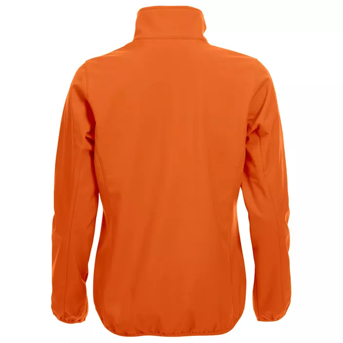 Clique Basic women's softshell jacket, Orange, large image number 2
