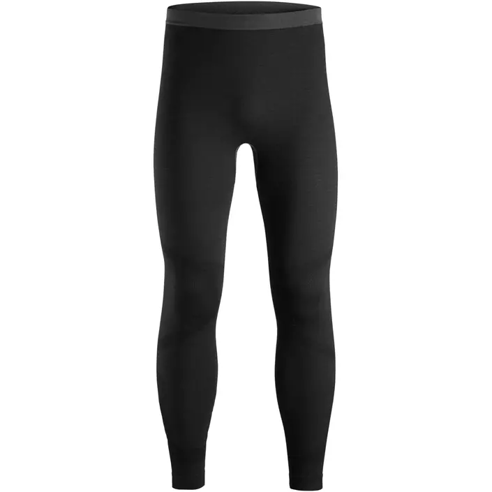 Snickers uld termounderbukser, Black, large image number 0