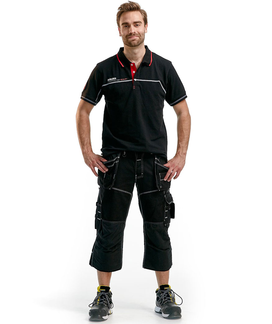 Bl&aring;kl&auml;der hantverkspiratbyxa X1900, Svart