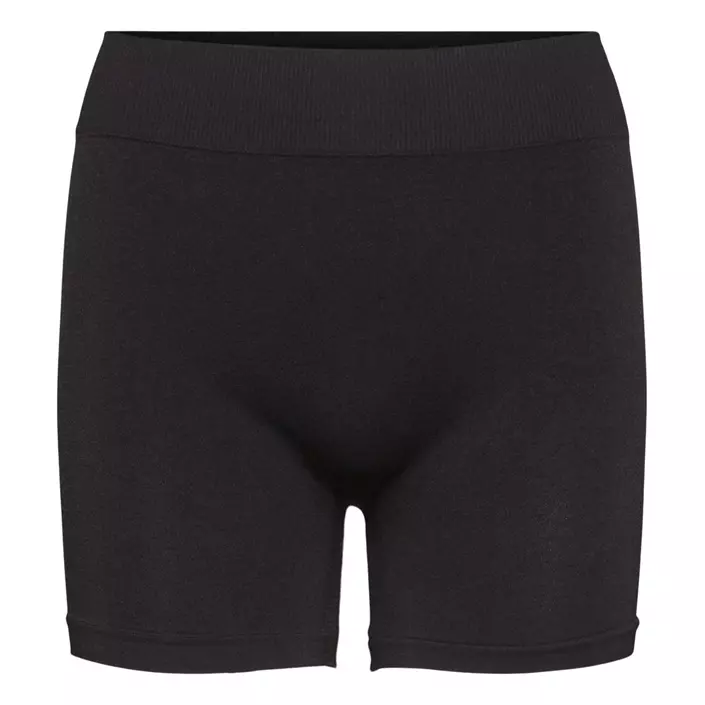 Vero Moda VMJACKIE korte sømløse dame indershorts, Black, large image number 0