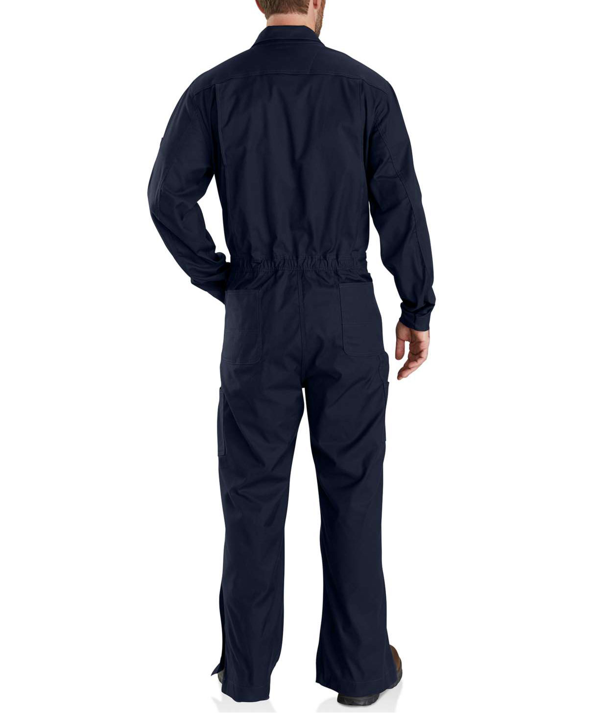 Carhartt Rugged Flex Canvas Overall, Navy, large image number 3