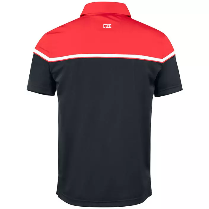 Cutter & Buck Seabeck polo shirt, Black/Red, large image number 1
