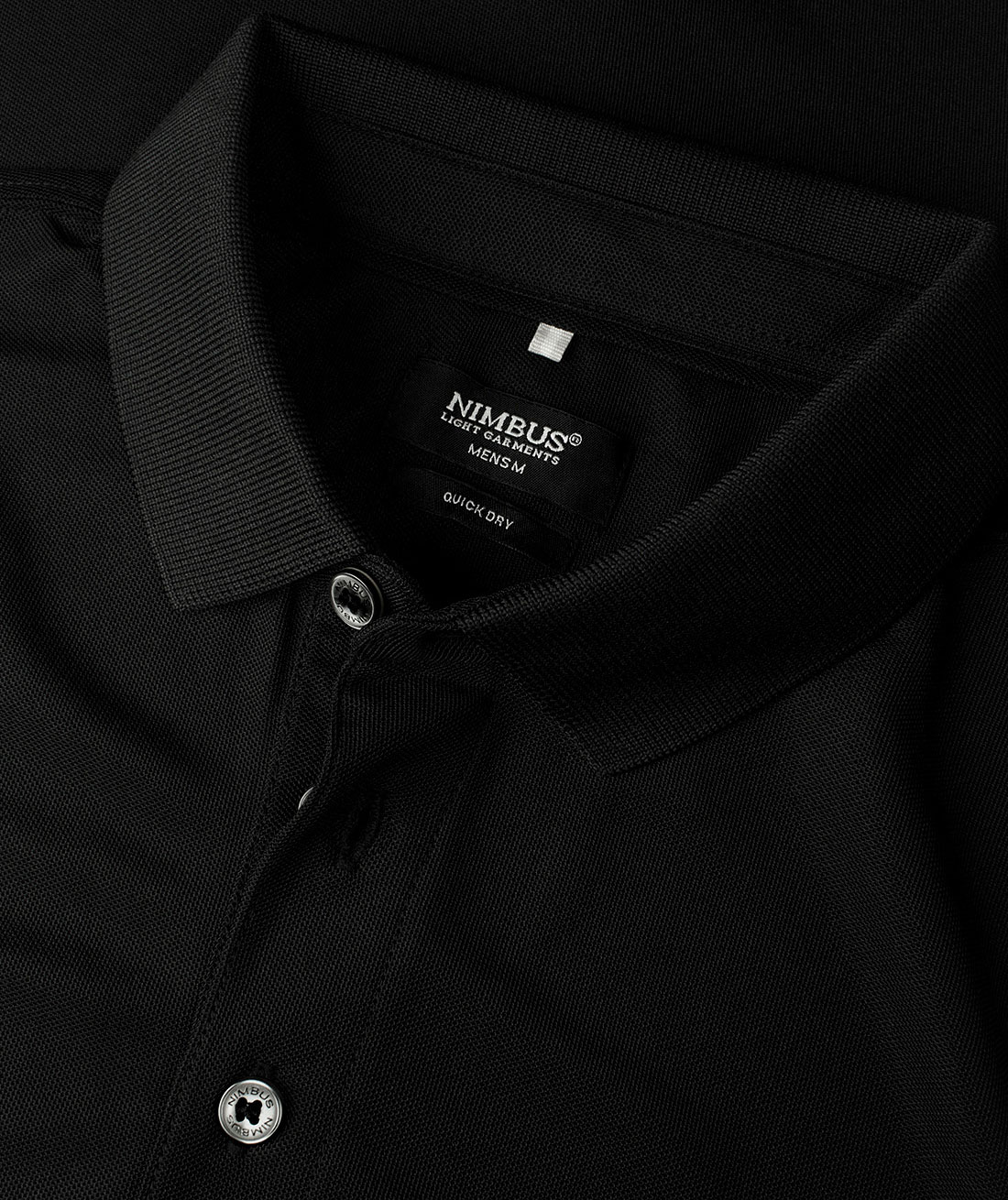 Nimbus Clearwater polo shirt, Black, large image number 3