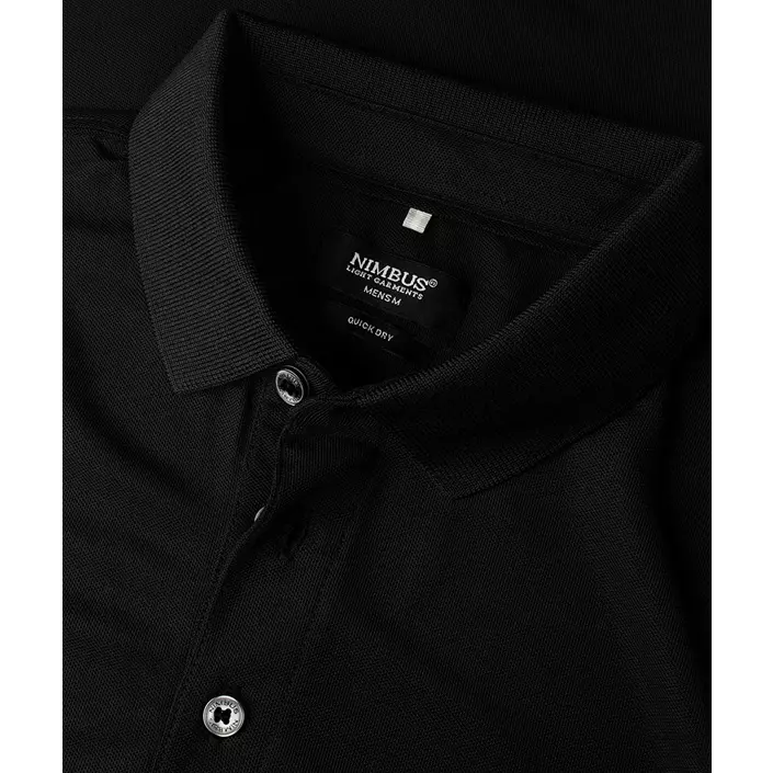 Nimbus Clearwater polo shirt, Black, large image number 3