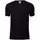 Dovre short-sleeved undershirt, Black, Black, swatch