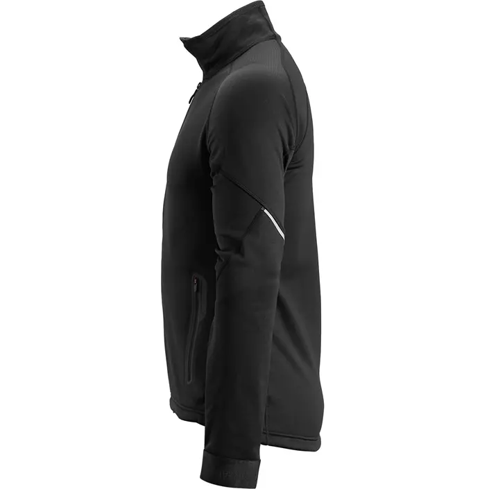 Snickers FlexiWork fleece jacket 8003, Black, large image number 3