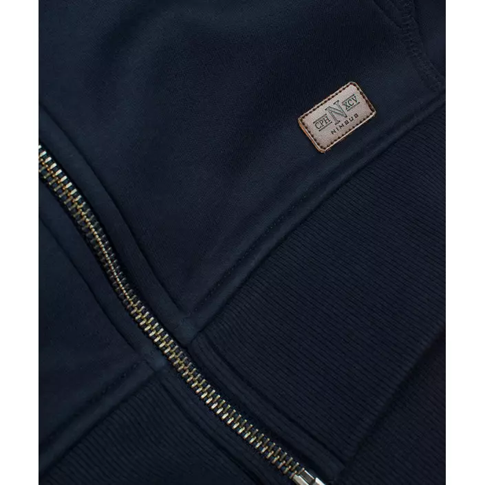 Nimbus Williamsburg hoodie med blixtlås, Navy, large image number 4