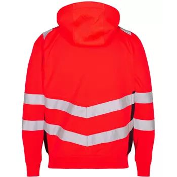 Engel Safety hoodie, Varsel Röd/Svart