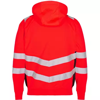 Engel Safety hættetrøje, Hi-vis Rød/Sort