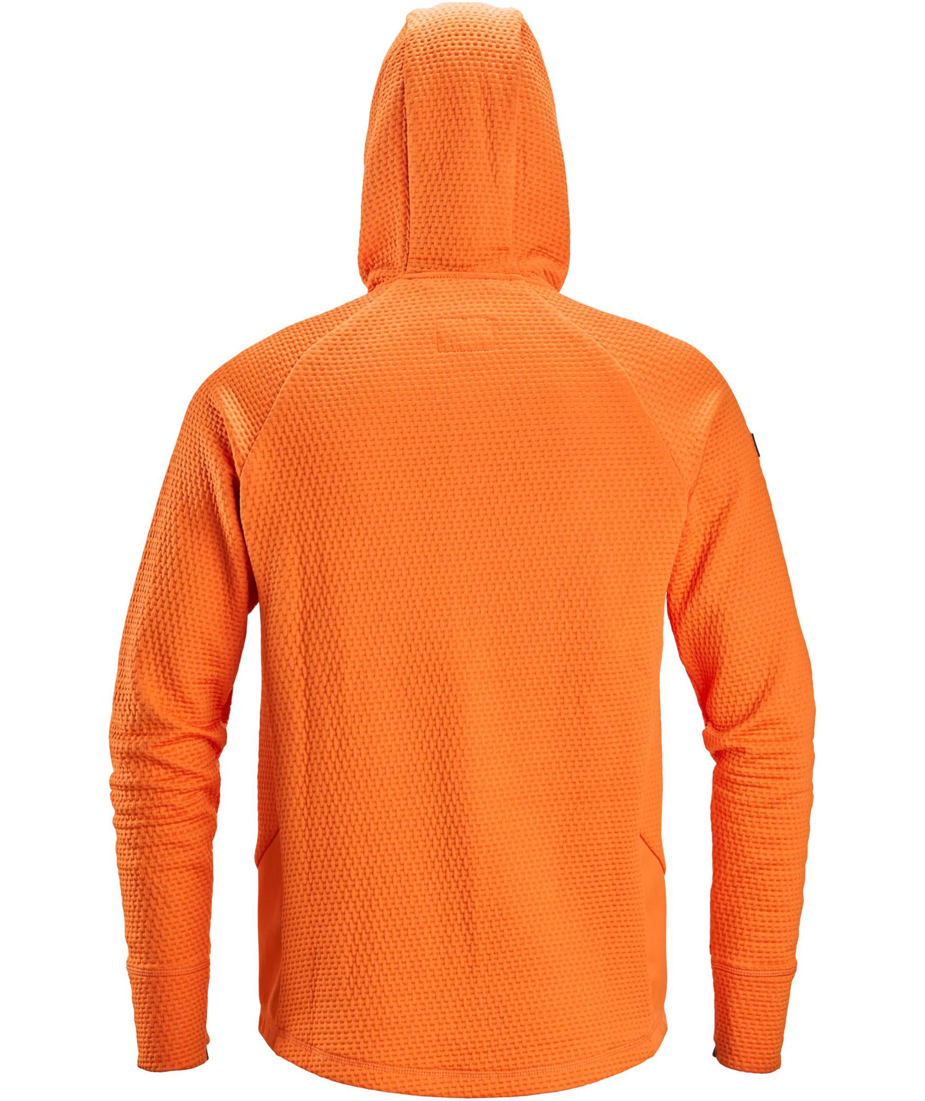 Snickers FlexiWork hoodie with zipper 8405, Warm Orange, large image number 1