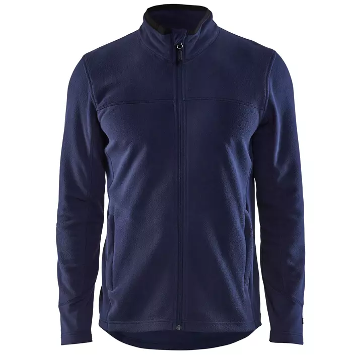 Blåkläder microfleece jacket, Marine Blue, large image number 0
