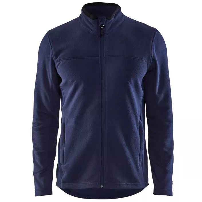 Blåkläder microfleece jacket, Marine Blue, large image number 0