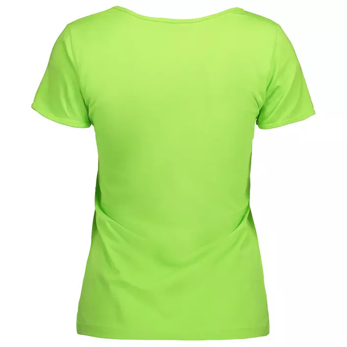 ID Stretch Damen T-Shirt, Lime Grün, large image number 2