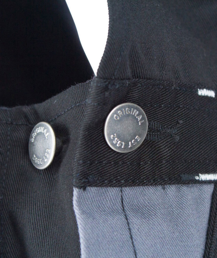 Kramp Original h&auml;ngselbyxa till barn, Svart/Gr&aring;, large image number 3