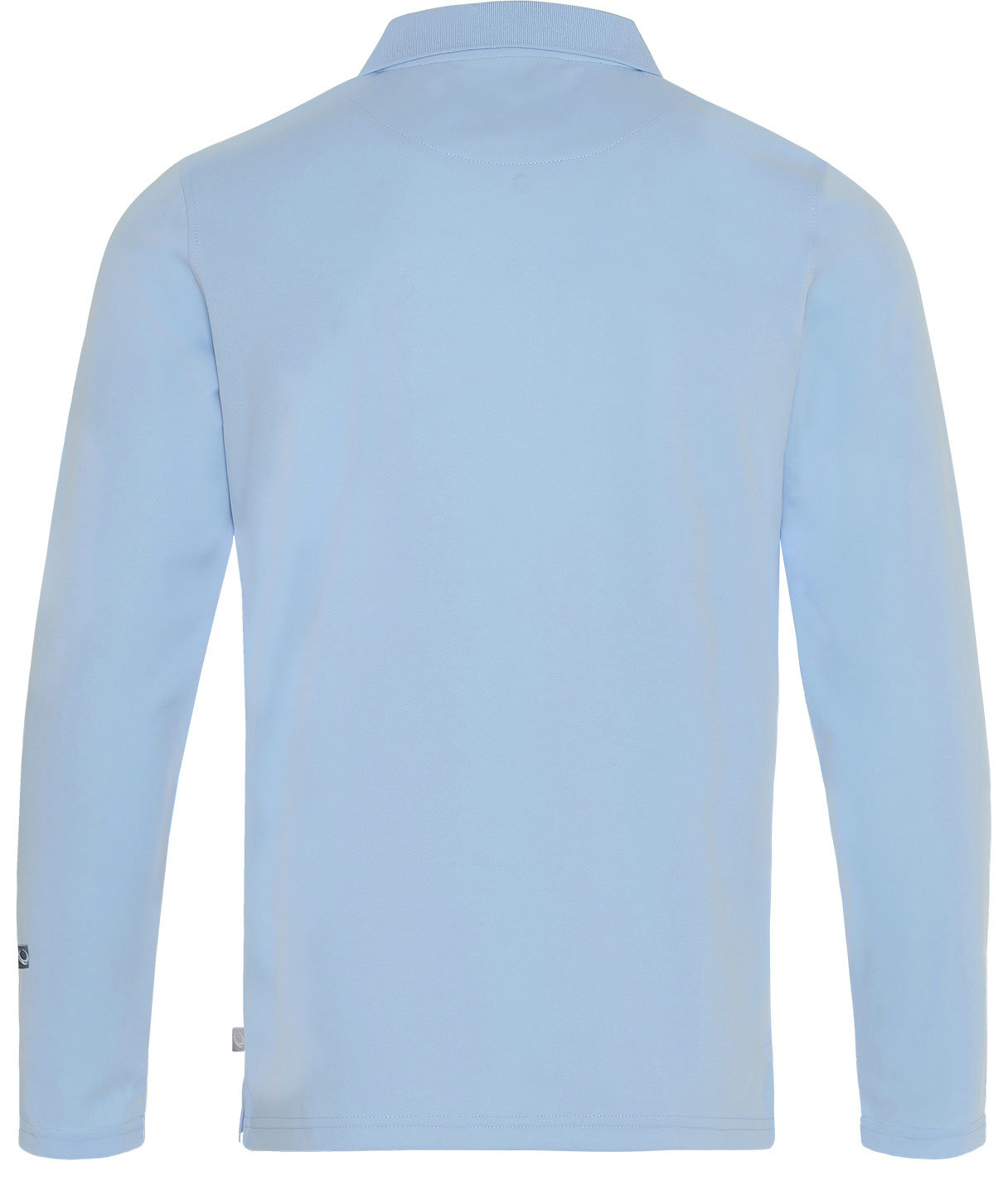 Pitch Stone lang&aelig;rmet polo, Light blue