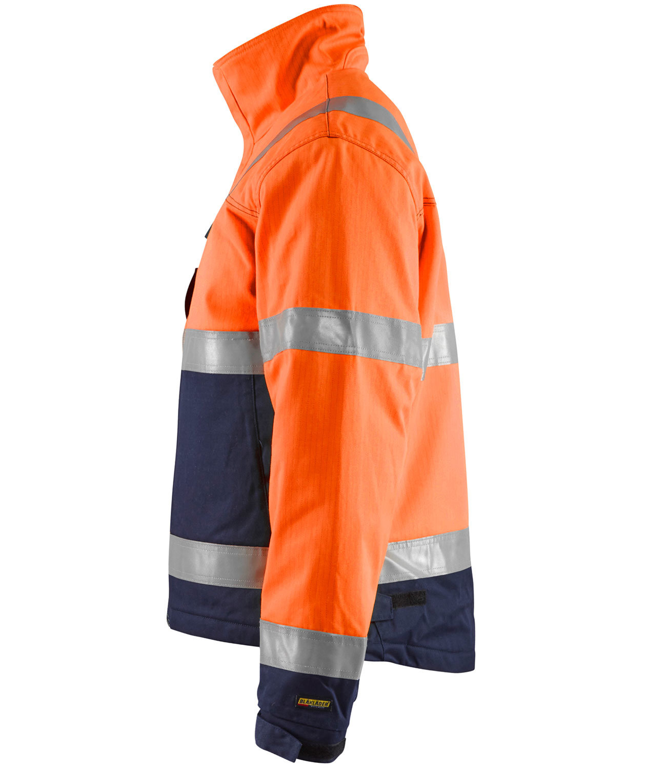 Bl&aring;kl&auml;der Multinorm vinterjakke, Hi-vis Orange/Marine, large image number 2
