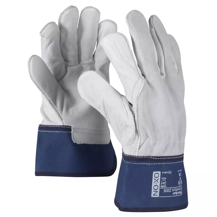 OX-ON Worker Comfort 2305 work gloves, Nature, large image number 0