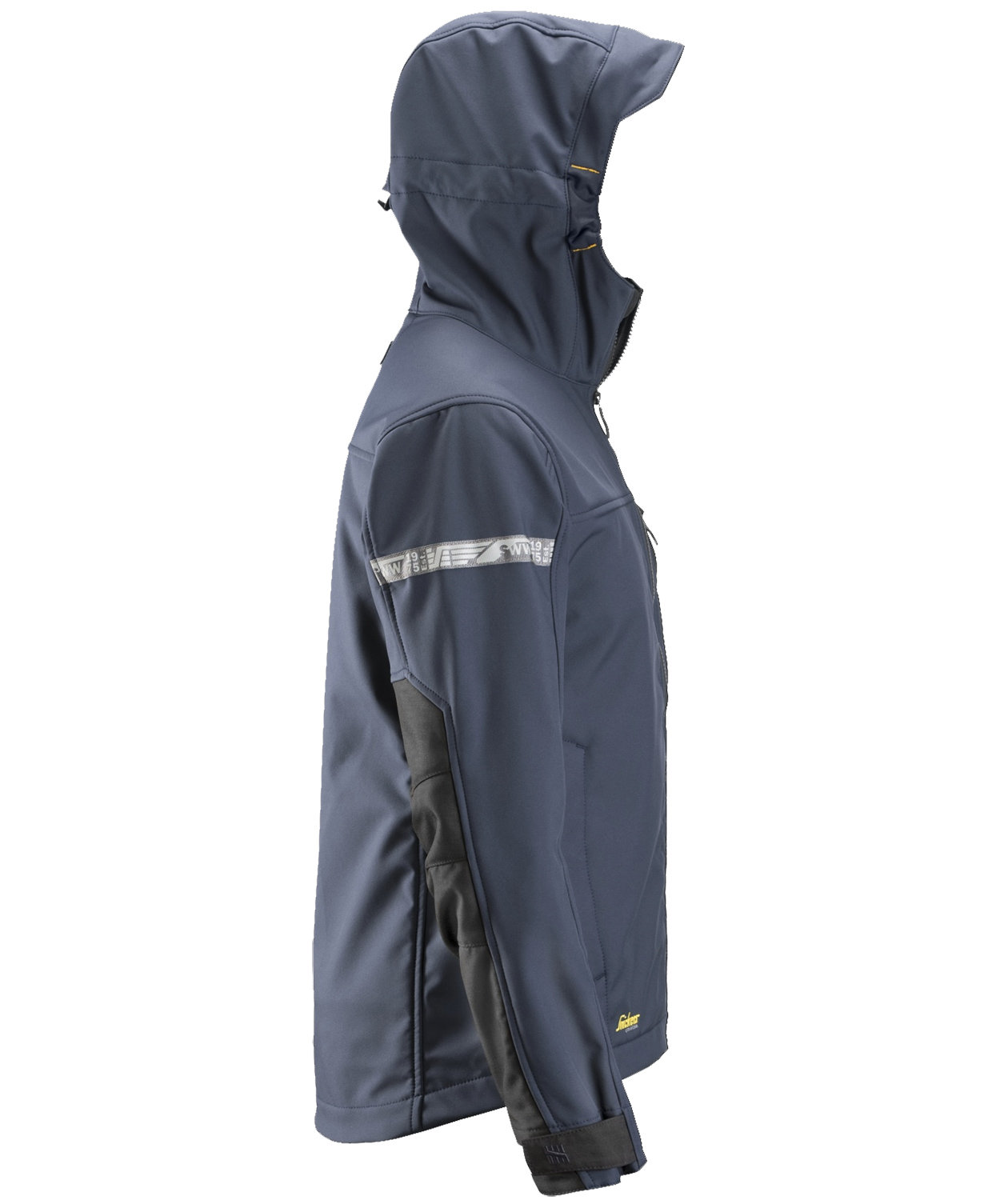 Snickers AllroundWork softshell jacket 1229, Marine Blue/Black, large image number 3