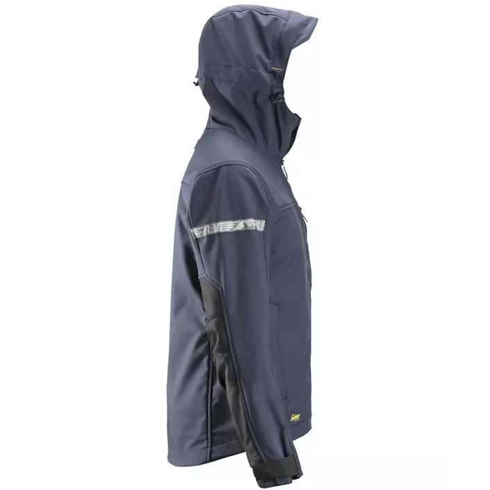 Snickers AllroundWork softshell jacket 1229, Marine Blue/Black, large image number 3