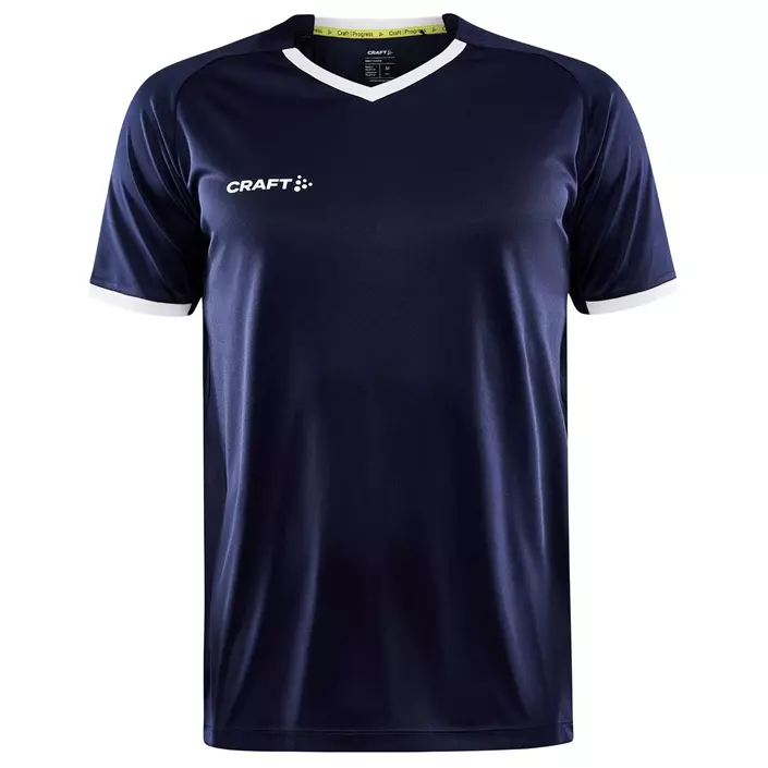 Craft Progress 2.0 Solid Jersey T-Shirt, Navy, large image number 0